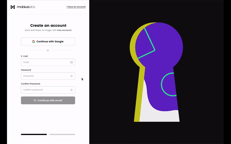 Mobius Labs SDK Web Demo Interface